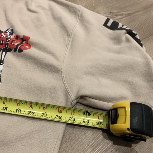 JPEGMafia x Danny Brown Scaring The Hoes Hoodie Beige Men's XL Album Promo - Picture 7 of 8